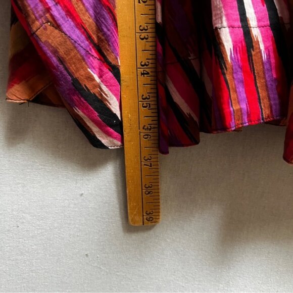 Kaktus boho Striped Women's Tank top cotton dress Sz S - Picture 10 of 12